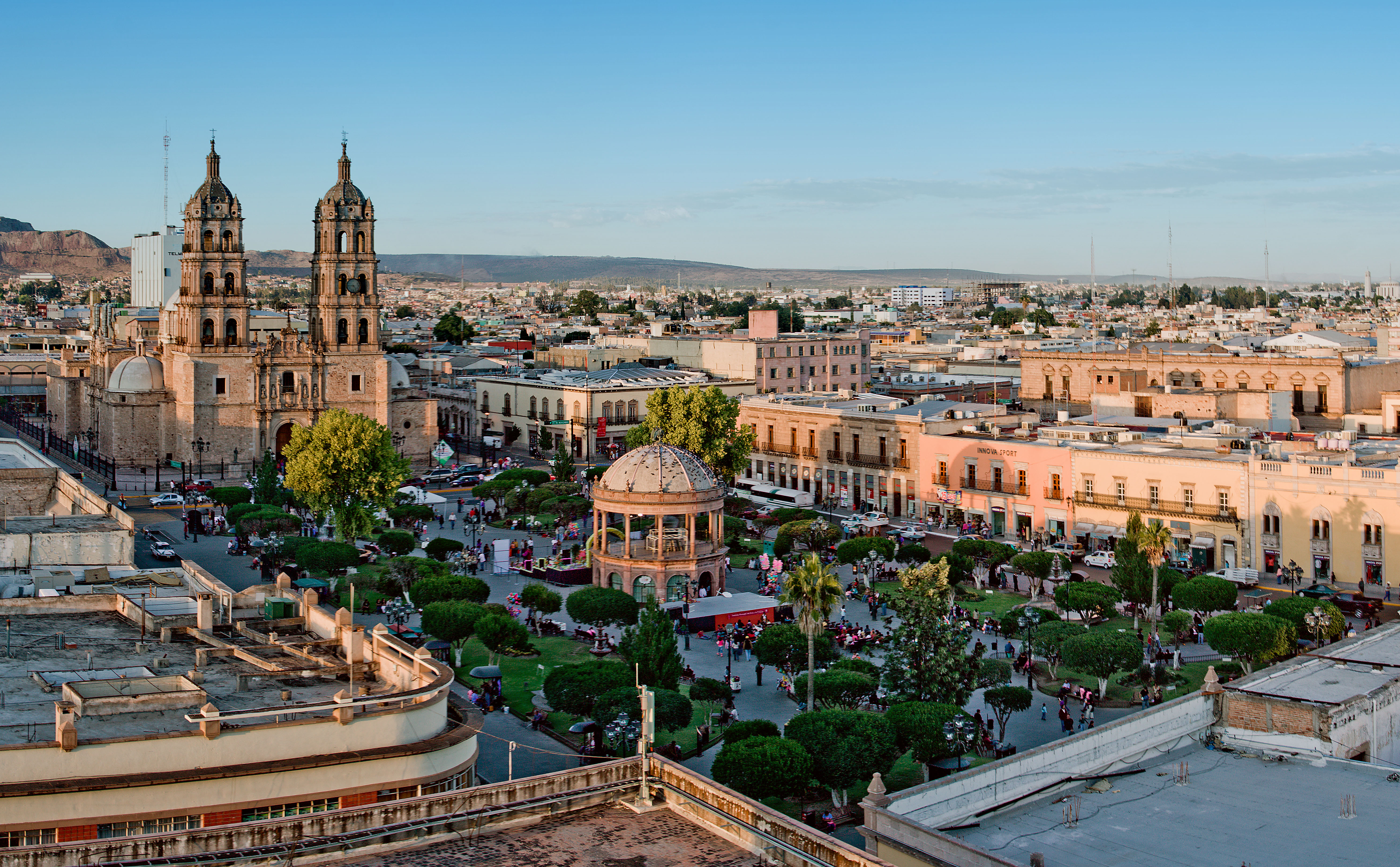 Catedral y Plaza de Armas de Durango